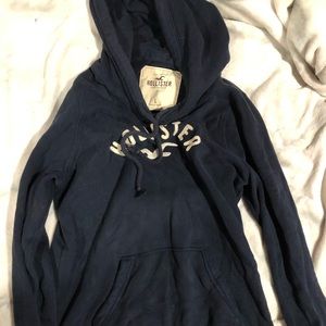 Blue Hollister Hoodie LARGE $10